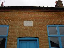 Date Plaque on Chapel