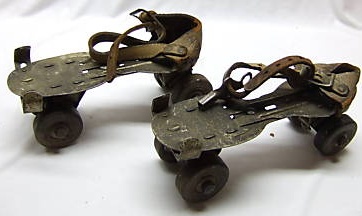 old rollerskates